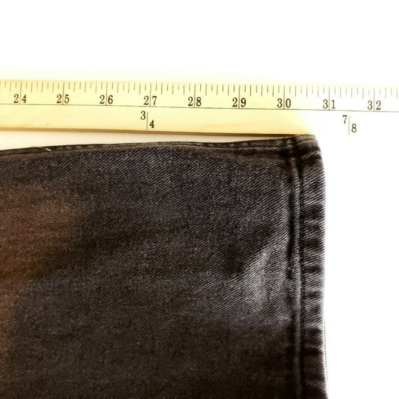 ODD CULTURE Distressed Black Jeans 36x32 Straight - Picture 7 of 7